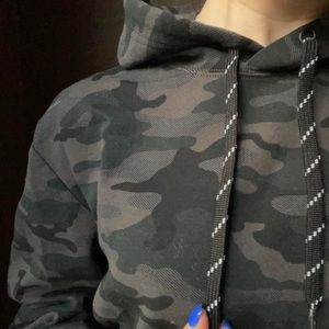 GAP FIT camo hoodie